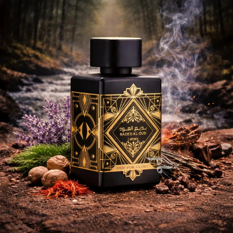 Badee Al Oud perfume banner