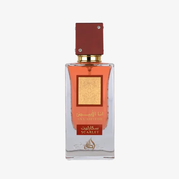 Lattafa Ana Abiyedh Scarlet Eau de Parfum bottle
