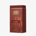 Lattafa Ana Abiyedh Scarlet Eau de Parfum packaging box
