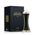Lattafa Pride Winners Trophy Gold women's fragrance detail shot
